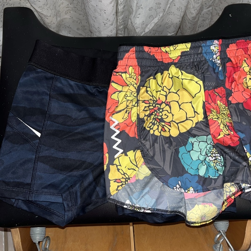 Adidas Athletic Shorts Vibrant Design and lululemon shorts lot of 2